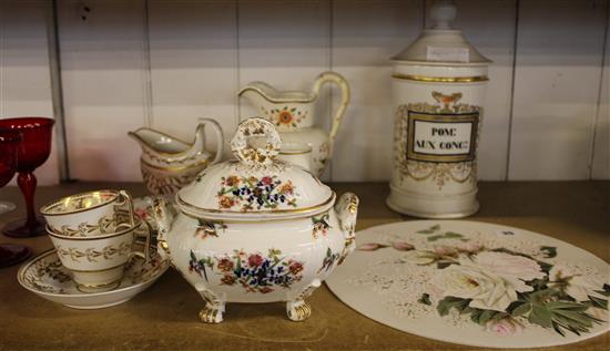 19thCentury porcelain - various